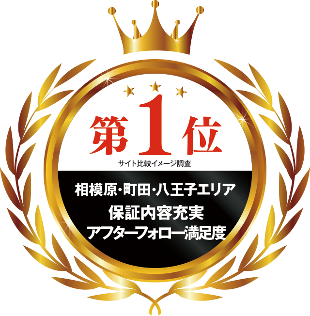 おかげさまで相模原･町田･八王子エリアで3つのNo.1を受賞いたしました